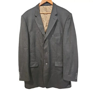 Stacy Adams Gold Men's Blazer Black Size 46L